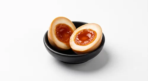 Soft-boiled egg topping