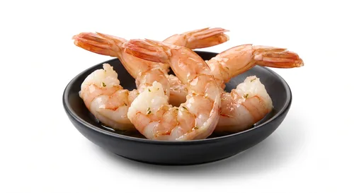 Prawns topping